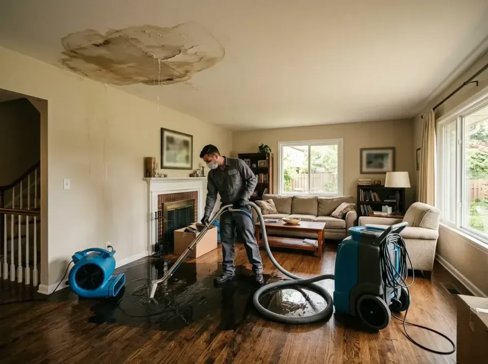 attic-pipe-burst-ceiling-drip-008 — frequently asked questions, Water Damage Restoration & Carpet Care in Jackson, WY